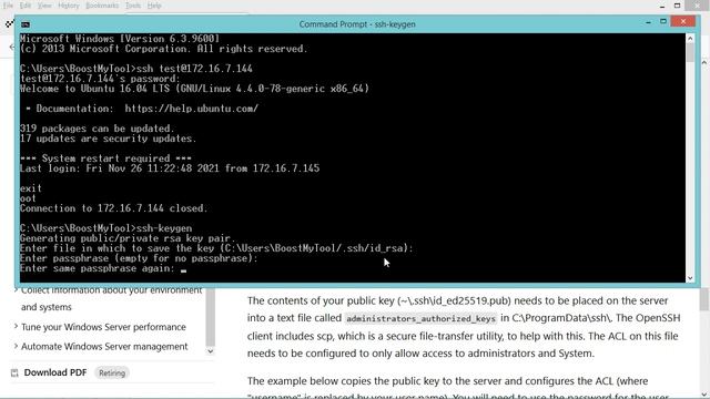 OpenSSH Equivalent to ssh-copy-id | Fix ssh-copy-id is not recognized смотреть онлайн