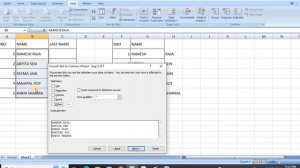 EXCEL TRICKS|HOW TO SPLIT TEXT IN EXCEL