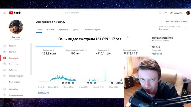 А Сколько мне Youtube заплатил за 1 МИЛЛИОН просмотров и почему так...