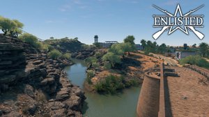 Enlisted - Ущелье Юг (Вторжение) Битва за Тунис (Без комментариев)