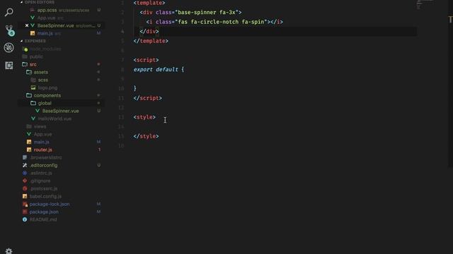 Aplicação SPA com Vue.js e Firebase - #02 - ESLint e Primeiro componente смотреть онлайн