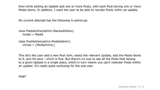 Django : Nested inlines in the Django admin? смотреть онлайн