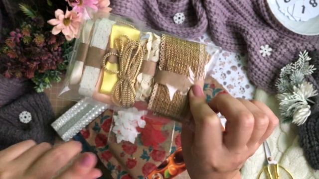 Скрапбукинг/влог: подарки от девочек, итоги розыгрыша :) смотреть онлайн