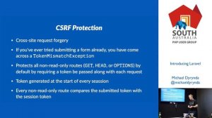 PHP Adelaide | Michael Dyrynda -  Introducing Laravel
