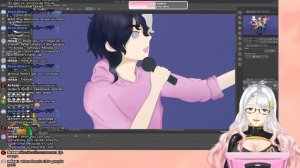 Late night art stream and chill  Fukushima Ch. 福島☢️PL/EN vtuber