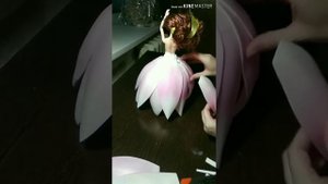 Кукла светильник из изолона   мк