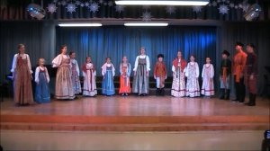 Фольклорный ансамбль "Жаворонки". "Как у месяца золотые рога".Категория "Вокал. Фольклор"