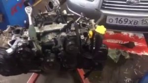 Замена Двигателя Субару Форестер 2л EJ204 Нижний Новгород