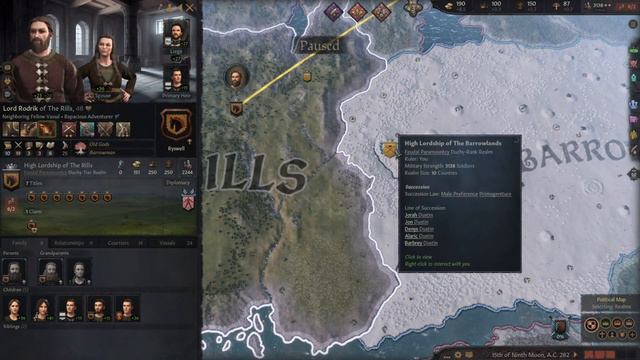 Crusader Kings 3: AGOT - Region Spotlight Special: The Lands of the Barrow Kings
