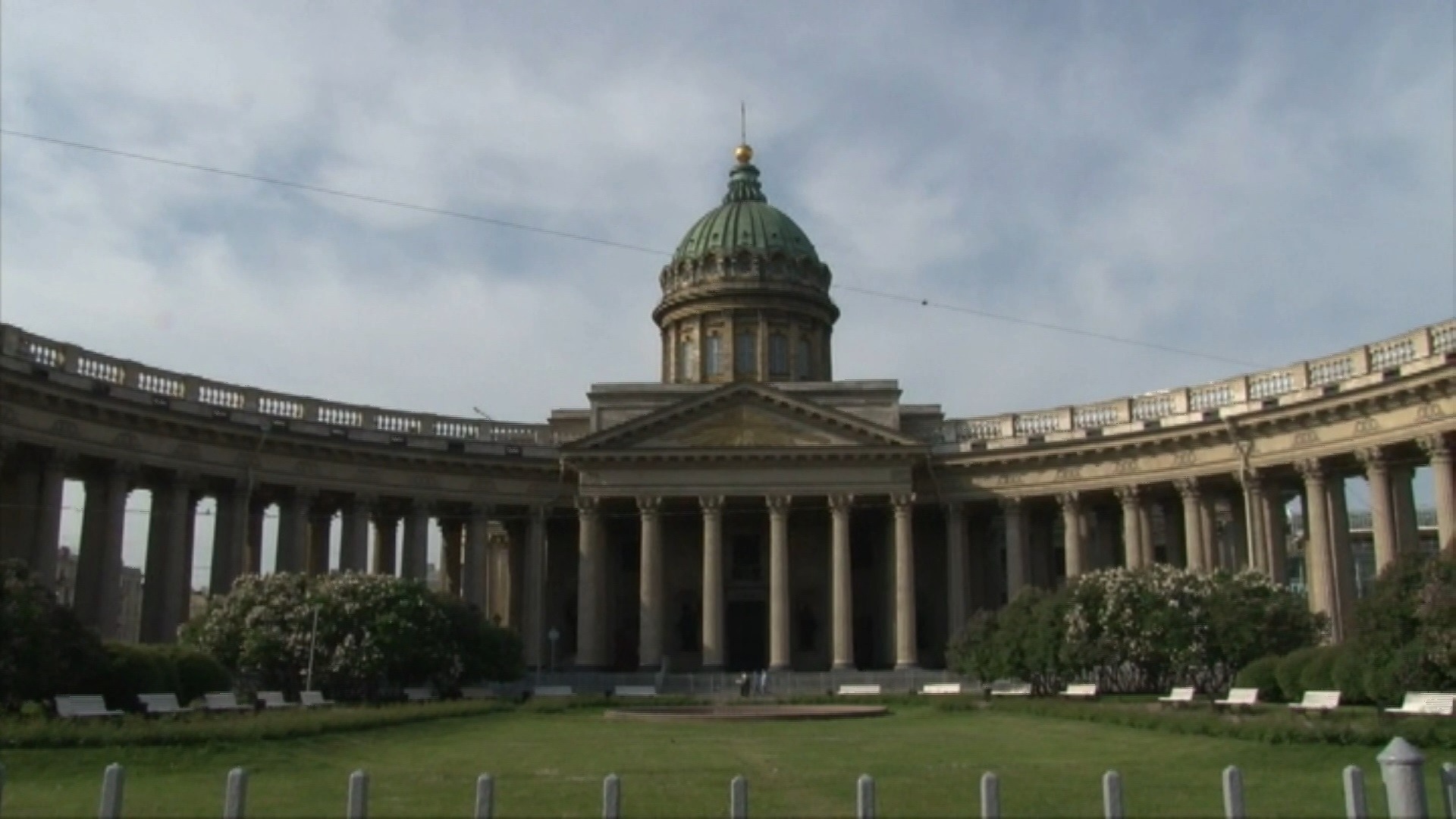 Казанский собор балюстрада Санкт Петербурге