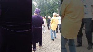 Танцы кому заа!. Саранск. пролетарский парк. 21 июля. 2023 год.