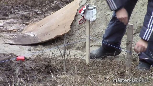 Разметка фундамента - [© masterkladki] смотреть онлайн