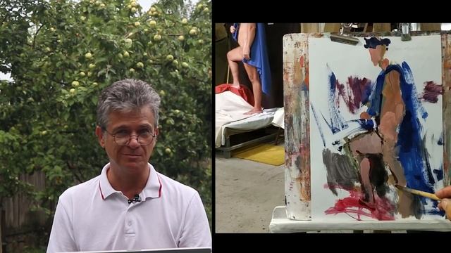 642 Художник хочет кушать. (живопись в процессе) смотреть онлайн