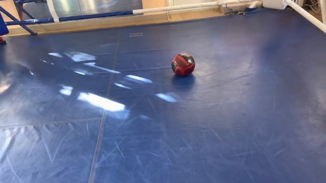 Бой с тенью + мяч 5кг на защиту смотреть онлайн