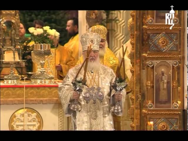 Трансляция патриаршего богослужения. Митрополит всея Руси. Патриарх Пасха. Христос воскрес храм