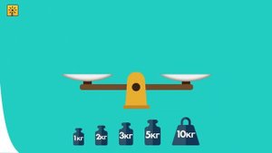 Математика 1 класс. Как измерить массу с помощью чашечных весов? Видеоуроки