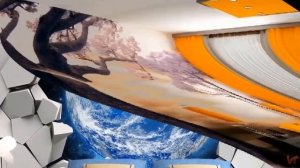 Шикарные 3D обои для спальни