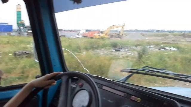В 9 лет за рулем ЗИЛ 4331@. ПЕРВЫЙ раз за рулем.@ смотреть онлайн