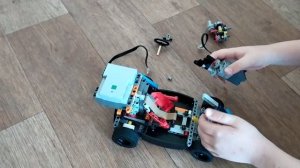 Картинг из Lego со встроенным мотором | САМОДЕЛКА | гоночный карт