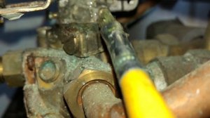 junkers  wr 350-1 kp. nieszczelność