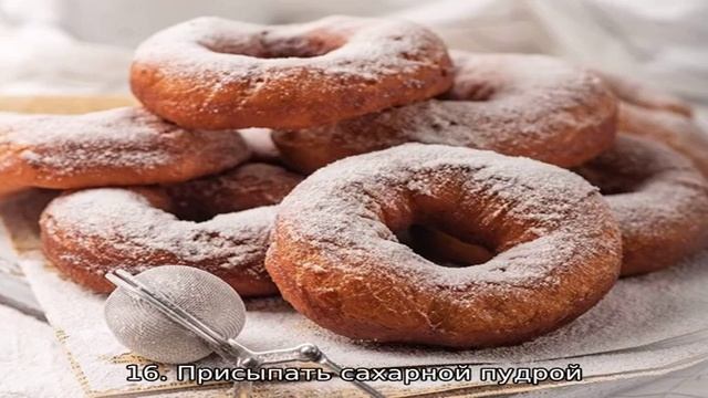 Пончики классические - 8 домашних вкусных рецептов приготовления