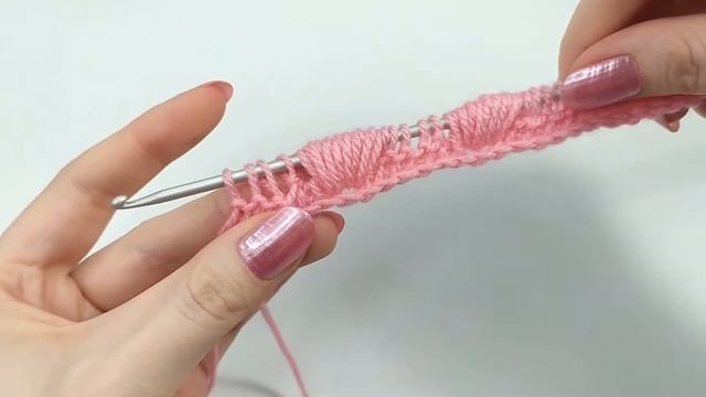 НЕВЕРОЯТНО объемная коса тунисским крючком! Tunisian knitting
