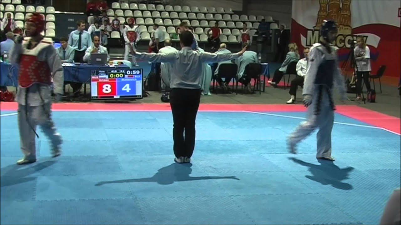 Taekwondo WTF. Russian Open 2014. 13.09.2014. Статкевич-Юртаев