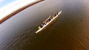 DJI Phantom"Hele Hoaloha 1" Outrigger canoeing with Ho'okahi Pu'uwai  OSW RWC 2014