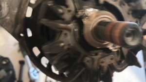 Замена коллектора и щёток на генераторе "Valeo-AB!10128" 13.5V 80А для автомобиля Акцент 2 Тагаз.