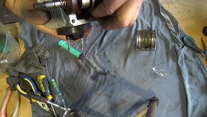 Замена поршневой и подшипников коленвала на бензопиле "Poulan 2150" / "Partner 350"