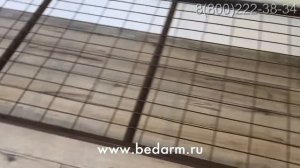 Металлическая двухъярусная кровать СБ-2 коричневая (обзор с комментариями)