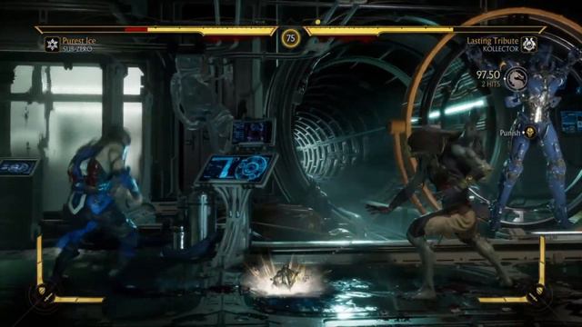 Mortal Kombat 11 Avalanche SUB - ZERO Skin Gameplay MK11 PS5 4K 60FPS