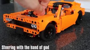 Lego Technic 42093 D model V8 Muscle car