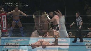 Kojima, Tenzan & Nagata vs. Yoshitatsu, Henare & Oka (NJPW New Beginning In Sapporo 2017)