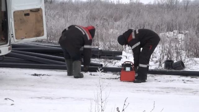 В с. Вослебово бурят новую артезианскую скважину.