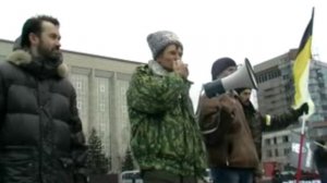 Русский марш . 4 ноября 2011 г. г. Новосибирск. ч. 1.