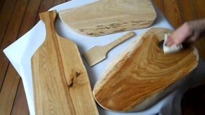 минеральное масло, покрытие разделочных досок из массива дуба