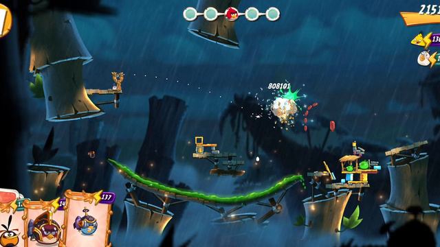 20221007 Angry birds 2 Daily challenge 4-4-5😅FP”1058 (+Bubbles) смотреть онлайн