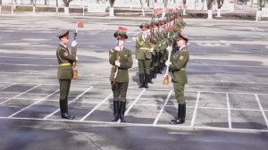 Выступление роты почетного караула