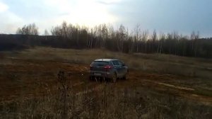 Sportage3 AWD 184 hp, тест в грязи.