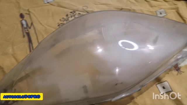 Восстановление фары Мазда5