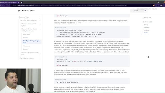 Int, Float & Comments | Mastering Python | Chapter 2.0 | Part 03