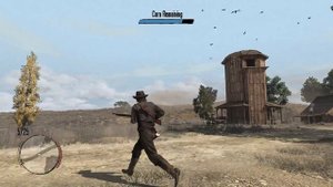 Red Dead Redemption - Pestilence: Scare Crows From Silo Deadeye Gameplay (Corn Remaining)