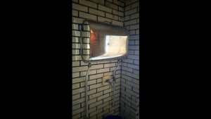 ШОК!!!теплообменник в топке!!! банная печь варвара каменка мини