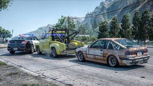 ПРОЕХАТЬ ЧЕРЕЗ ВЕСЬ ШТАТ С УГОНКОЙ. ПОЛИЦЕЙСКИЕ в ГТА 5 РП/GTA 5 RP