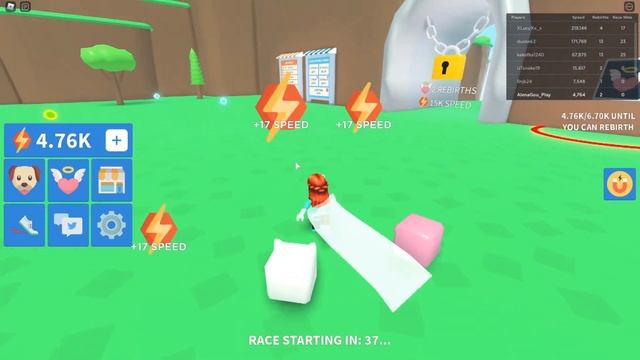 Играю В Roblox Симулятор скорости выполнения смотреть онлайн