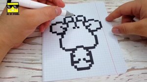 SPIDER-MAN PIXEL ART - ?- ЧЕЛОВЕК ПАУК - РИСУНКИ ПО КЛЕТОЧКАМ