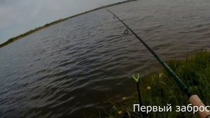 Рыбалка на карася,карпа на закидушку в июне 2017.Ловля на пенопласт!