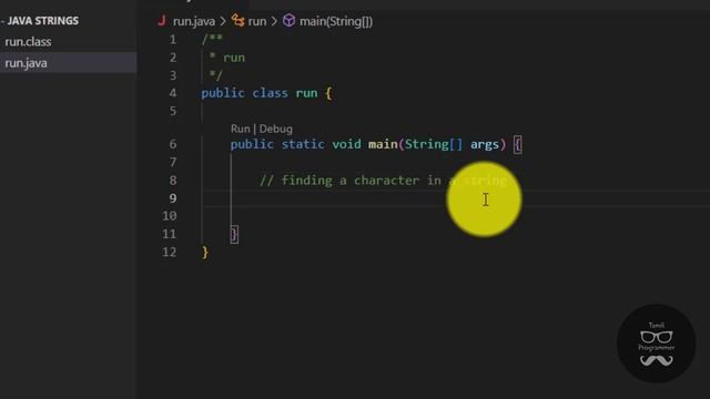 String in Java | Tutorial in Tamil | Tamil Programmer