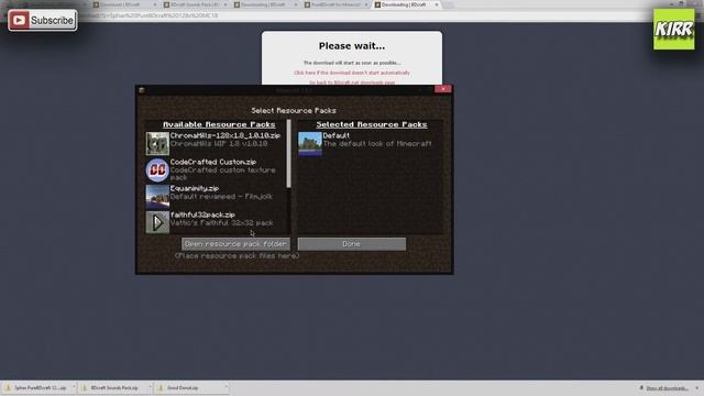 How To Install Resource Packs(Sound Packs and Texture Packs for Minecraft 1.8) смотреть онлайн